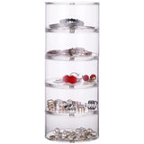 5-Layer Multifunctional Jewelry Box Display Stand Organizer Case