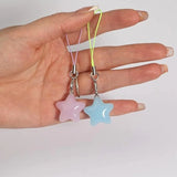 5-Pointed Star Lobster Clasp Pendant for DIY Keychain