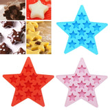 5 Star Silicone Ice Cube Tray Mold Mini Pendant Resin Casting Mold