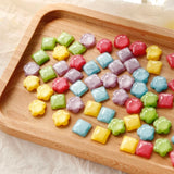 5-color Flashing Kindergarten Matching Earrings Hairpin Resin DIY Material