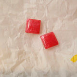 5-color Flashing Kindergarten Matching Earrings Hairpin Resin DIY Material