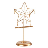 5-Point Star Cloud Jewelry Frame with Removable Necklace Earring Bracelet Hanger