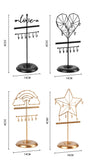 5-Point Star Cloud Jewelry Frame with Removable Necklace Earring Bracelet Hanger