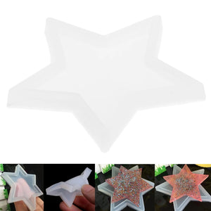 5-Pointed Star DIY Silicone Pendant Mold for Jewelry Resin Casting