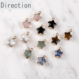Natural Crystal Jade Phnom Penh Star Pendant DIY Necklace Bracelet