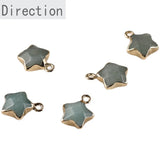 Natural Crystal Jade Phnom Penh Star Pendant DIY Necklace Bracelet
