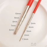 DIY Jewelry Copper Wire Winding Bar Steel Shaft Hand Tool