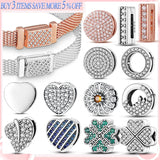 925 Sterling Silver Charm Bracelet for Women