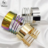 Colorful Gothic Cuff Bracelet Plated Jewelry