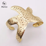 Starfish Bracelet Women Gothic Cuff Charm Jewelry
