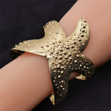 Starfish Bracelet Women Gothic Cuff Charm Jewelry