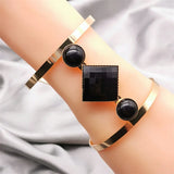 Fkewy Gothic Bracelets Jewelry Gem Bracelet Charm Women Party Accessories