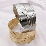 Fkewy Leaf Bracelet Ethnic Charm Bangles
