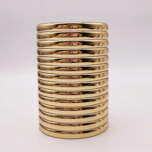 Fkewy Bracelets Circle Jewelry Designers Punk Accessories Buckle Bracelets