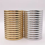 Fkewy Bracelets Circle Jewelry Designers Punk Accessories Buckle Bracelets