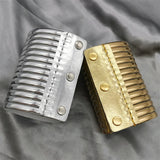 Fkewy Bracelets Circle Jewelry Designers Punk Accessories Buckle Bracelets