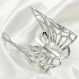 Gothic Butterfly Bracelet Women's Cuff Bangle