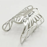 Gothic Butterfly Bracelet Women's Cuff Bangle