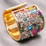 Ethnic Style Women Bracelet Jewelry Plated Charm Bangles Gift