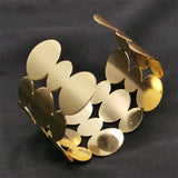 Fkewyy Jewelry Charm Punk Bangles For Women Geometry Cuff Bracelets