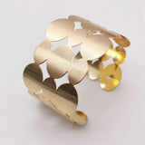 Fkewyy Jewelry Charm Punk Bangles For Women Geometry Cuff Bracelets