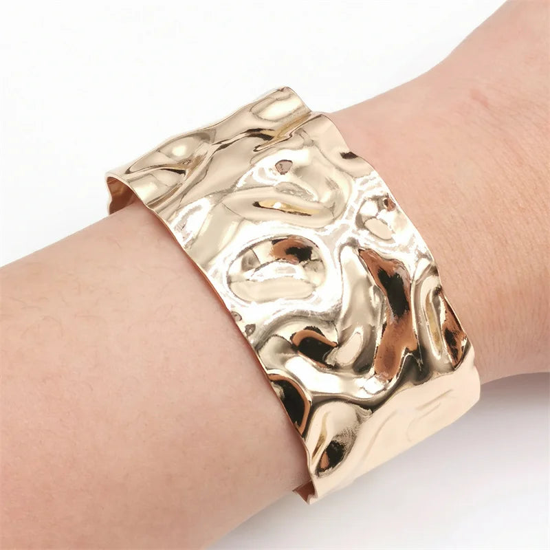 Gothic Bracelets Punk Accessories Women Geometry Cuff Retro Jewelry Bohemia