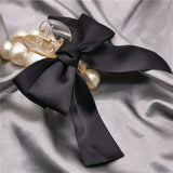 Sweet Wedding Hairpins Bowknot Pearl Tiara Headbands for Hair Woman