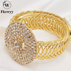 Gothic Rhinestone Adjustable Bracelet Plated Jewelry