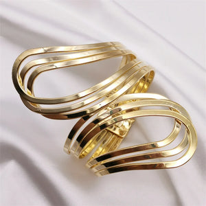 Snake Bracelet Gothic Charm Plated Bangles Women Jewelry