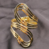 Snake Bracelet Gothic Charm Plated Bangles Women Jewelry