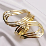 Snake Bracelet Gothic Charm Plated Bangles Women Jewelry
