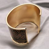 Fkewyy Snakeskin Bracelet Punk Gothic Charm Accessories for Women