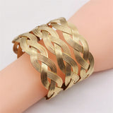 Bohemia Weave Bracelet For Women Charm Jewelry Gift Gothic Birthday Bangles