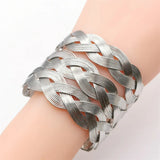 Bohemia Weave Bracelet For Women Charm Jewelry Gift Gothic Birthday Bangles