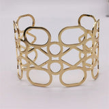 Fkewyy Jewelry Women Party Charm Cuff Bracelets Punk Geometry Accessories