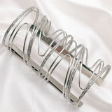 Personality Punk Long Bracelets Plated Jewelry Gothic Party Accessories