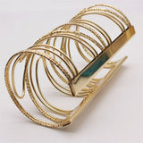Exaggerated Punk Snake Bracelet for Women Gothic Christmas Bangle