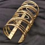 Exaggerated Punk Snake Bracelet for Women Gothic Christmas Bangle
