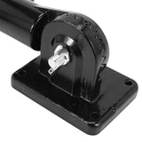 Adjustable Flag Pole Holder Hitch Bracket, Black
