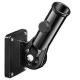 Adjustable Flag Pole Holder Hitch Bracket, Black