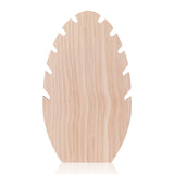 Flame Wood Necklace Rack Jewelry Holder Stand Display