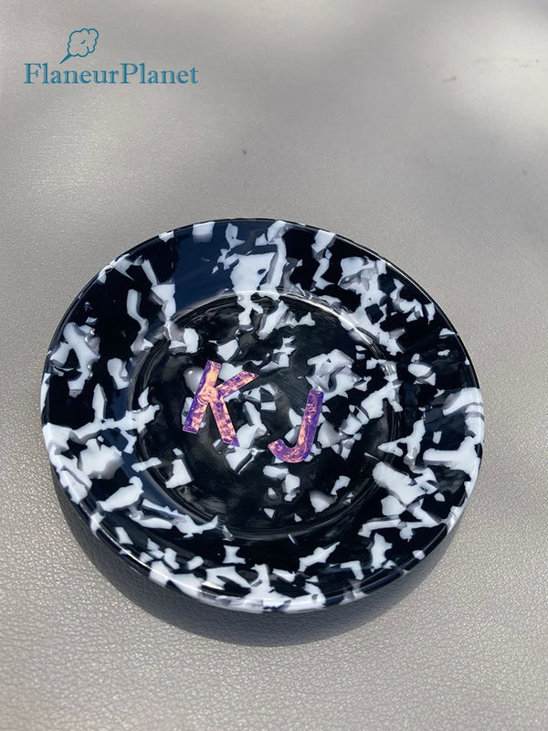 Personalized Initials Jewelry Tray Small Home Decor