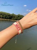 Zodiac Bracelet with Zodiac Colors