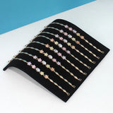 Flannel Bridge Necklace Plate Jewelry Rack Bracelet Display Board