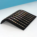 Flannel Bridge Necklace Plate Jewelry Rack Bracelet Display Board