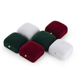 Flannel Jewelry Box Earring Storage Velvet Organizer