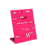 Flannel Jewelry Box Earrings Necklace Storage