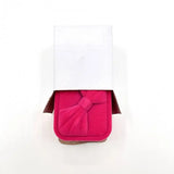 Flannel Jewelry Box for Stud Earrings with Bow