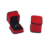 Flannel Jewelry Box Ring Earring Necklaces Bracelets Pendant Organizer