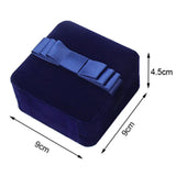 Flannel Jewelry Box for Travel Brooch Pendant Necklace Organizer